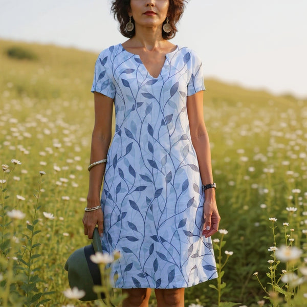 Caity™ | Casual Printed Dress