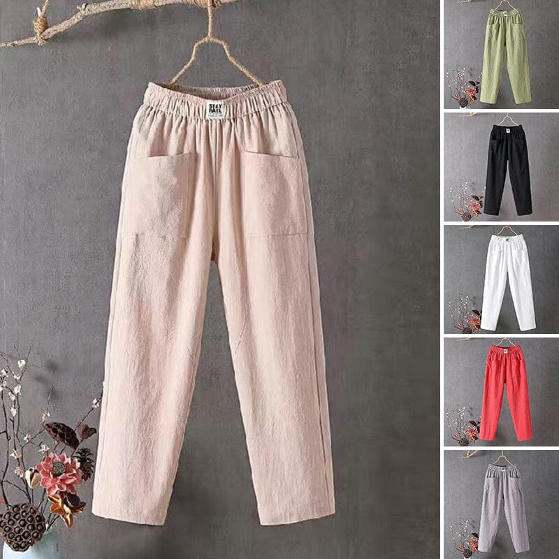 Olivia™ | Linen blend Trousers