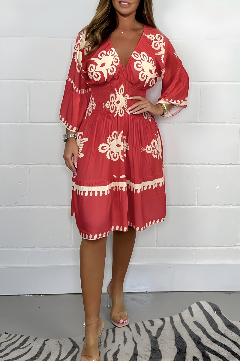 Lisa™ | Flattering Knee Length Dress