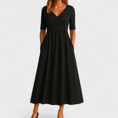 Claribel™ | Elegant Midi Dress