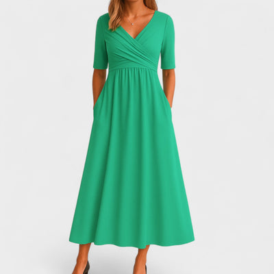 Claribel™ | Elegant Midi Dress