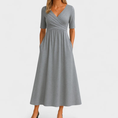 Claribel™ | Elegant Midi Dress