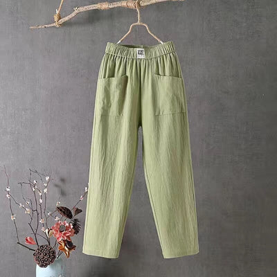 Olivia™ | Linen blend Trousers