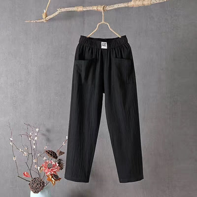 Olivia™ | Linen blend Trousers