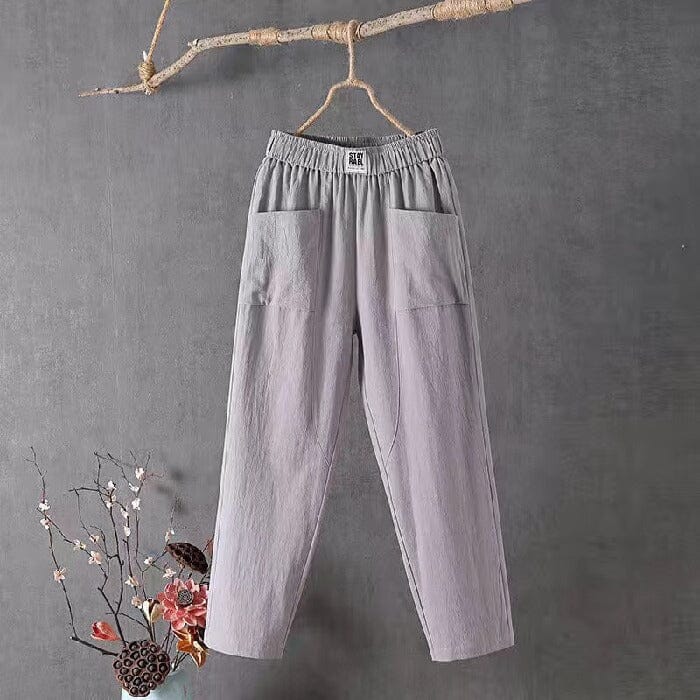 Olivia™ | Linen blend Trousers