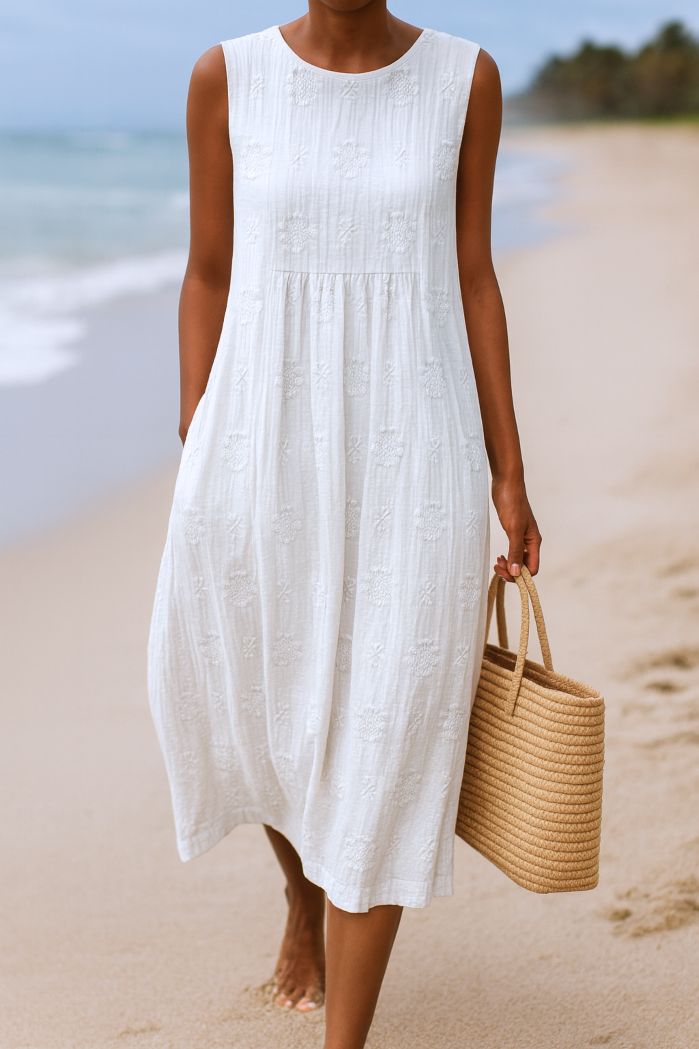 Arianna™ | Embroidered Summer Dress