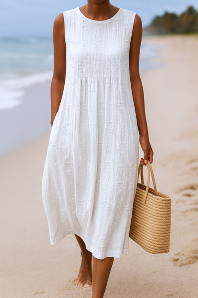 Arianna™ | Embroidered Summer Dress