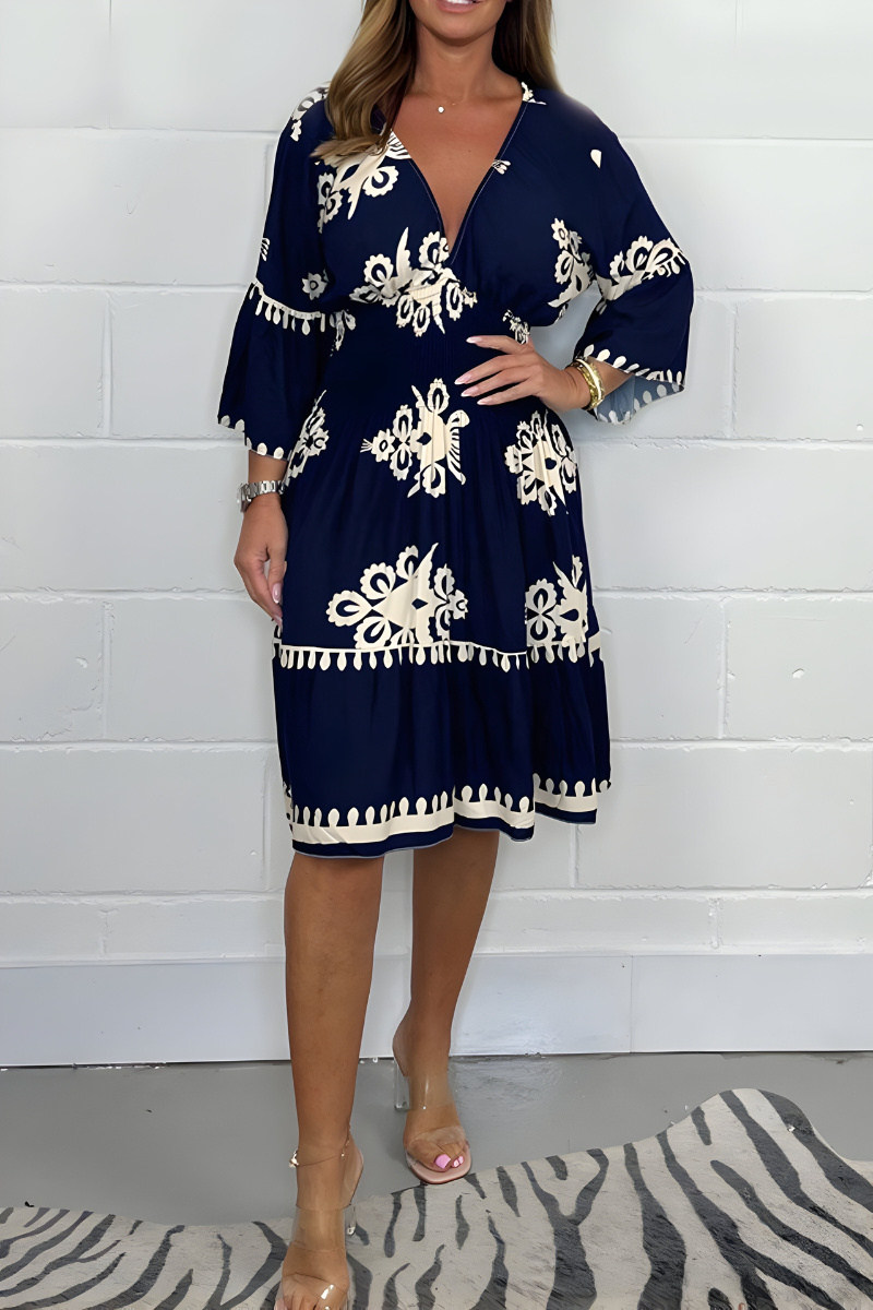 Lisa™ | Flattering Knee Length Dress