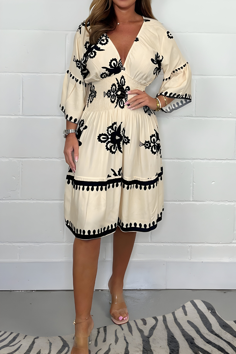 Lisa™ | Flattering Knee Length Dress