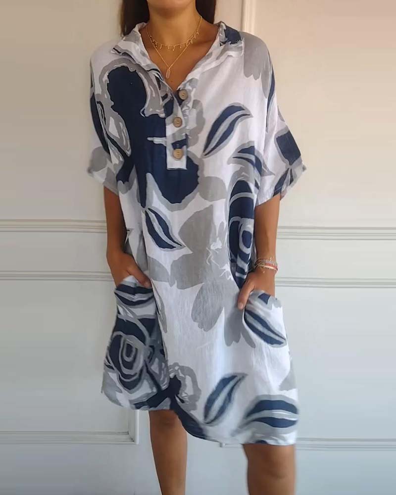 Bianca™ | Floral Shirt Dress