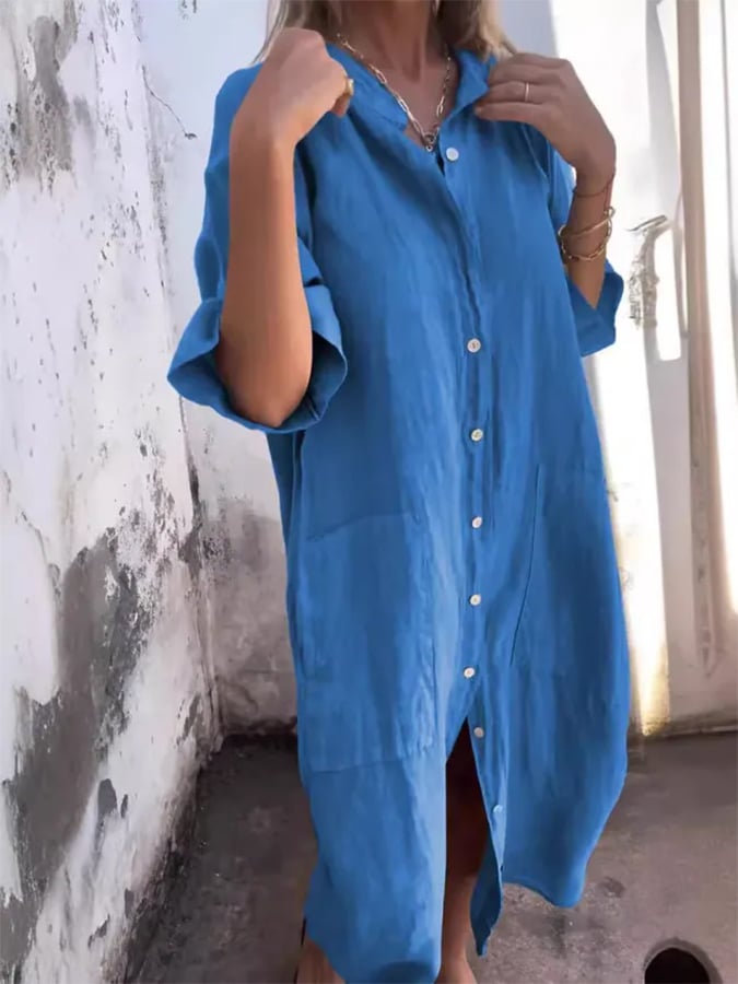 Paige™ | Buttoned Breeze Dress