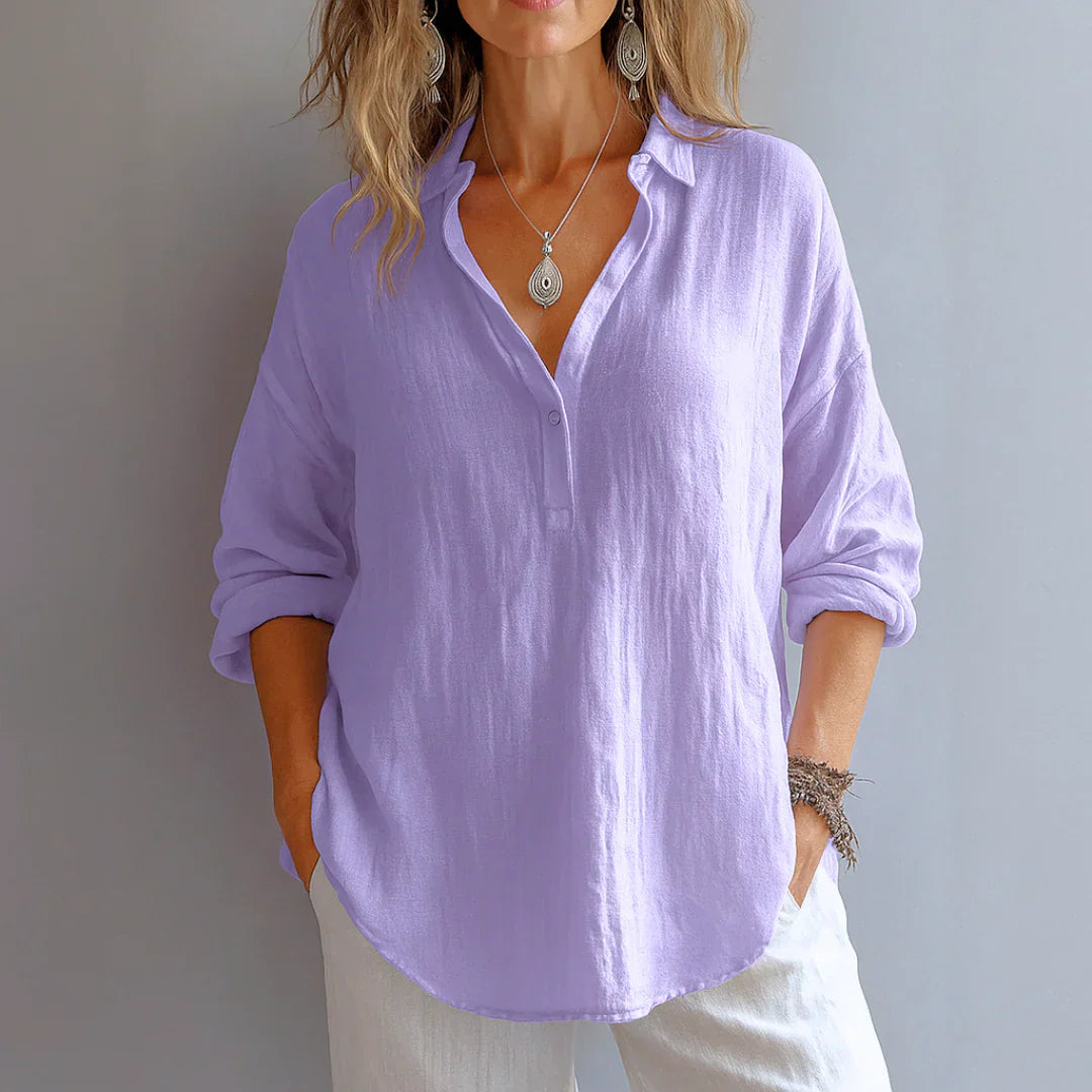 Amara™  | Elegant Flow Blouse
