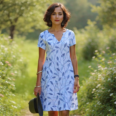 Caity™ | Casual Printed Dress