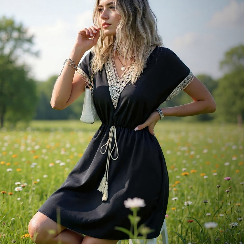 Sabrina™ | Stylish Bohemian Dress