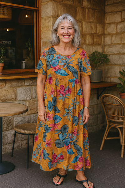 Malia™ | Breezy Floral Maxi Dress