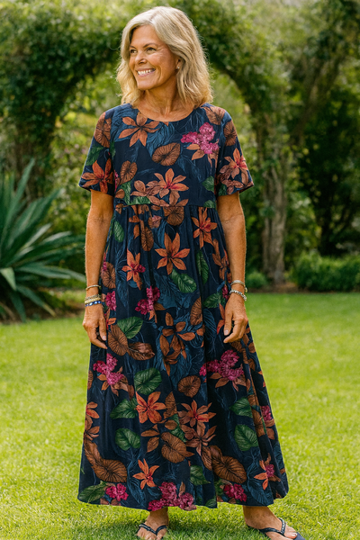Malia™ | Breezy Floral Maxi Dress