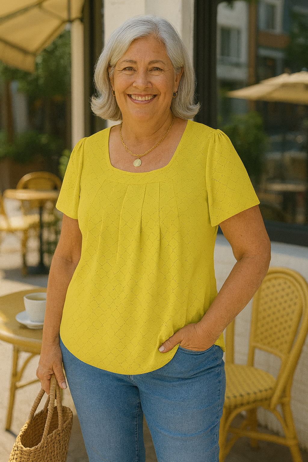 Casy™ | Luxe Pleated Comfort Top