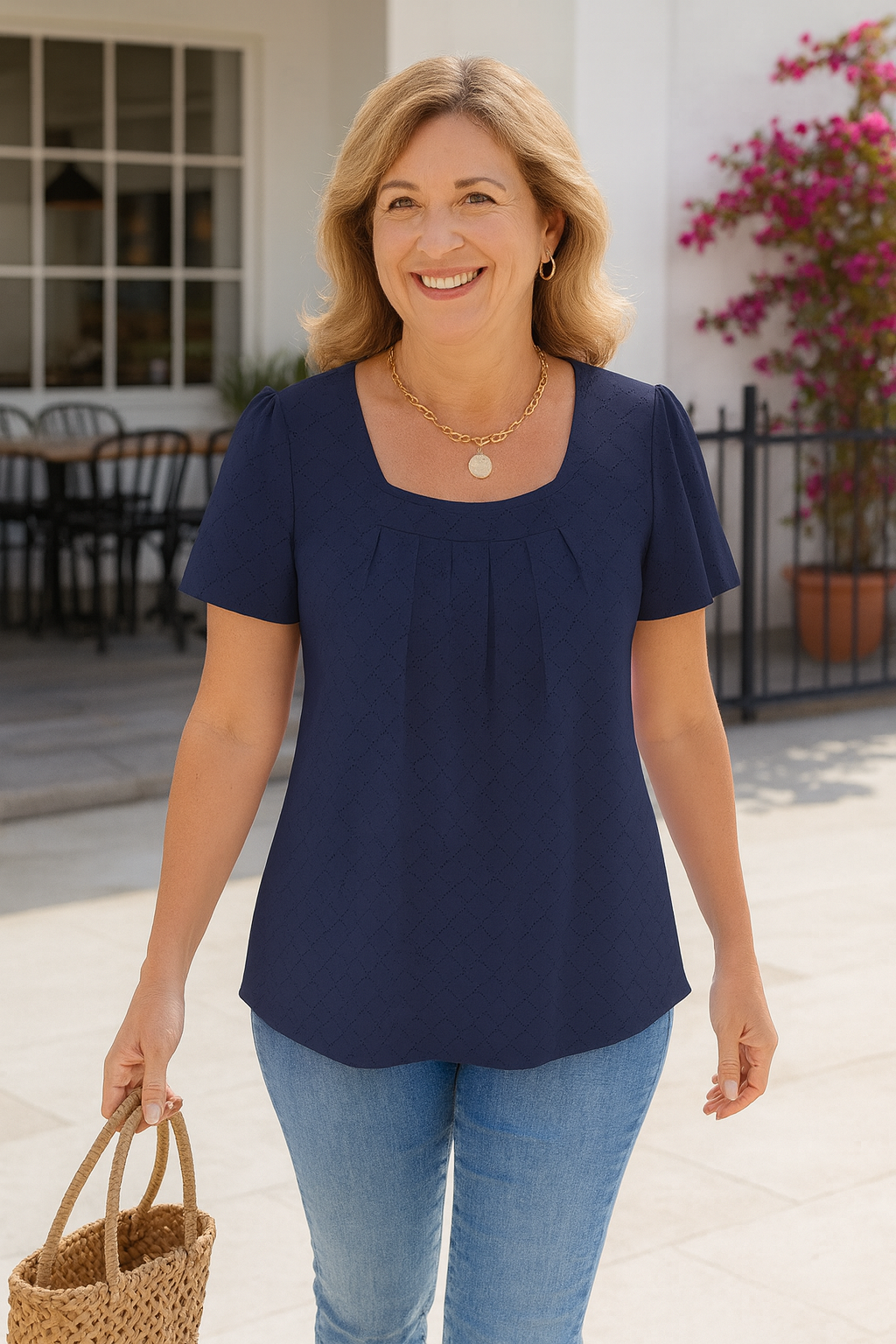 Casy™ | Luxe Pleated Comfort Top