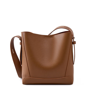 Marie™ | Genuine Leather Crossbody & Shoulder Oversized Bucket Bag