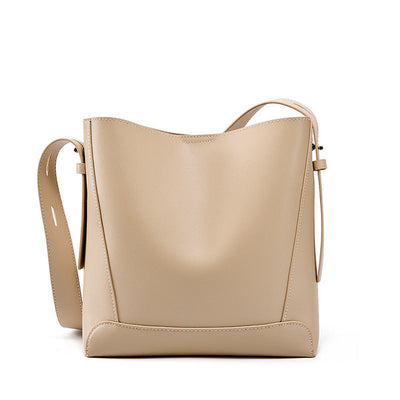 Marie™ | Genuine Leather Crossbody & Shoulder Oversized Bucket Bag