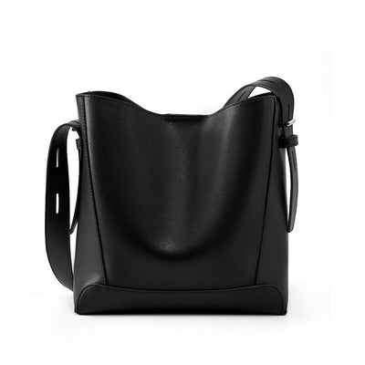 Marie™ | Genuine Leather Crossbody & Shoulder Oversized Bucket Bag