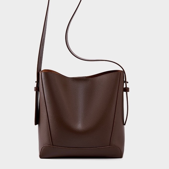 Marie™ | Genuine Leather Crossbody & Shoulder Oversized Bucket Bag