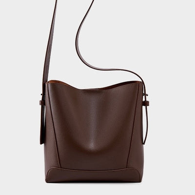Marie™ | Genuine Leather Crossbody & Shoulder Oversized Bucket Bag