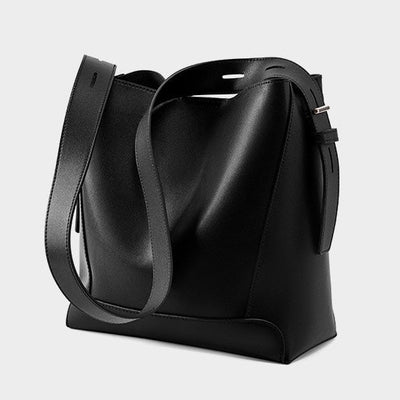 Marie™ | Genuine Leather Crossbody & Shoulder Oversized Bucket Bag