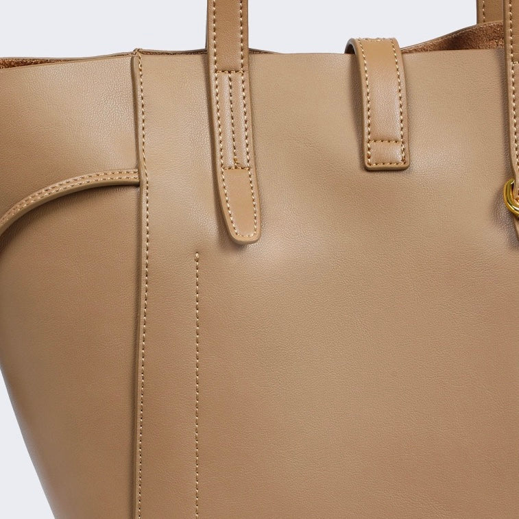 Anna™ | Genuine Leather Vintage Lock Buckle Tote Bag
