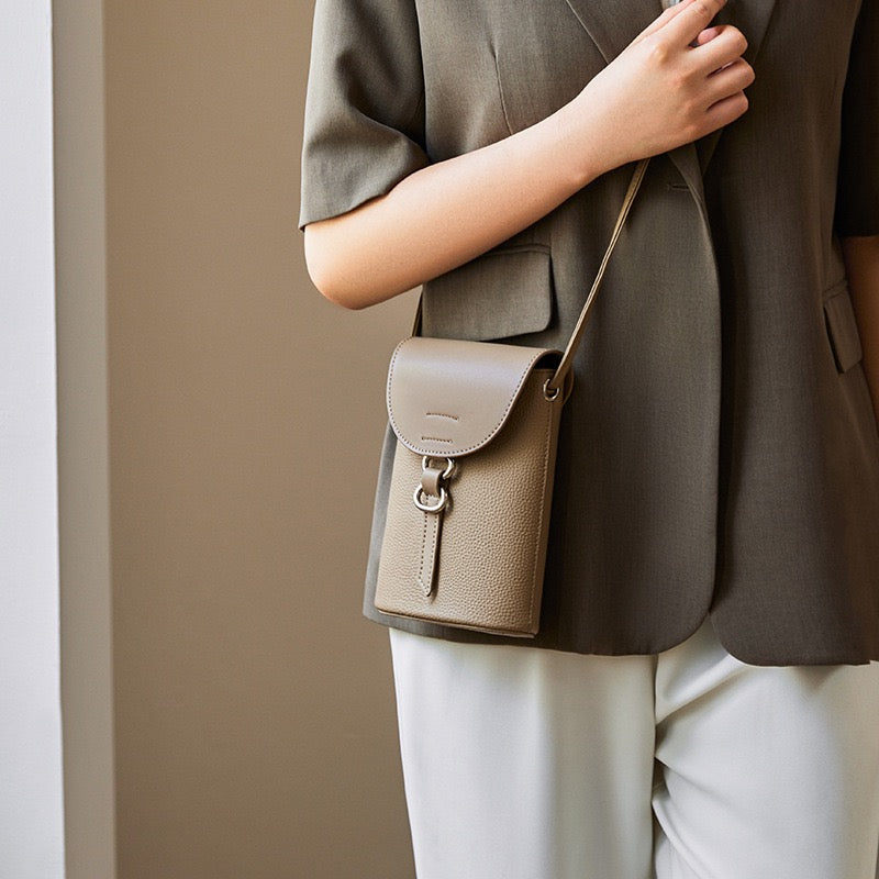 Maria™ | Genuine Leather Mini Crossbody Phone Bag