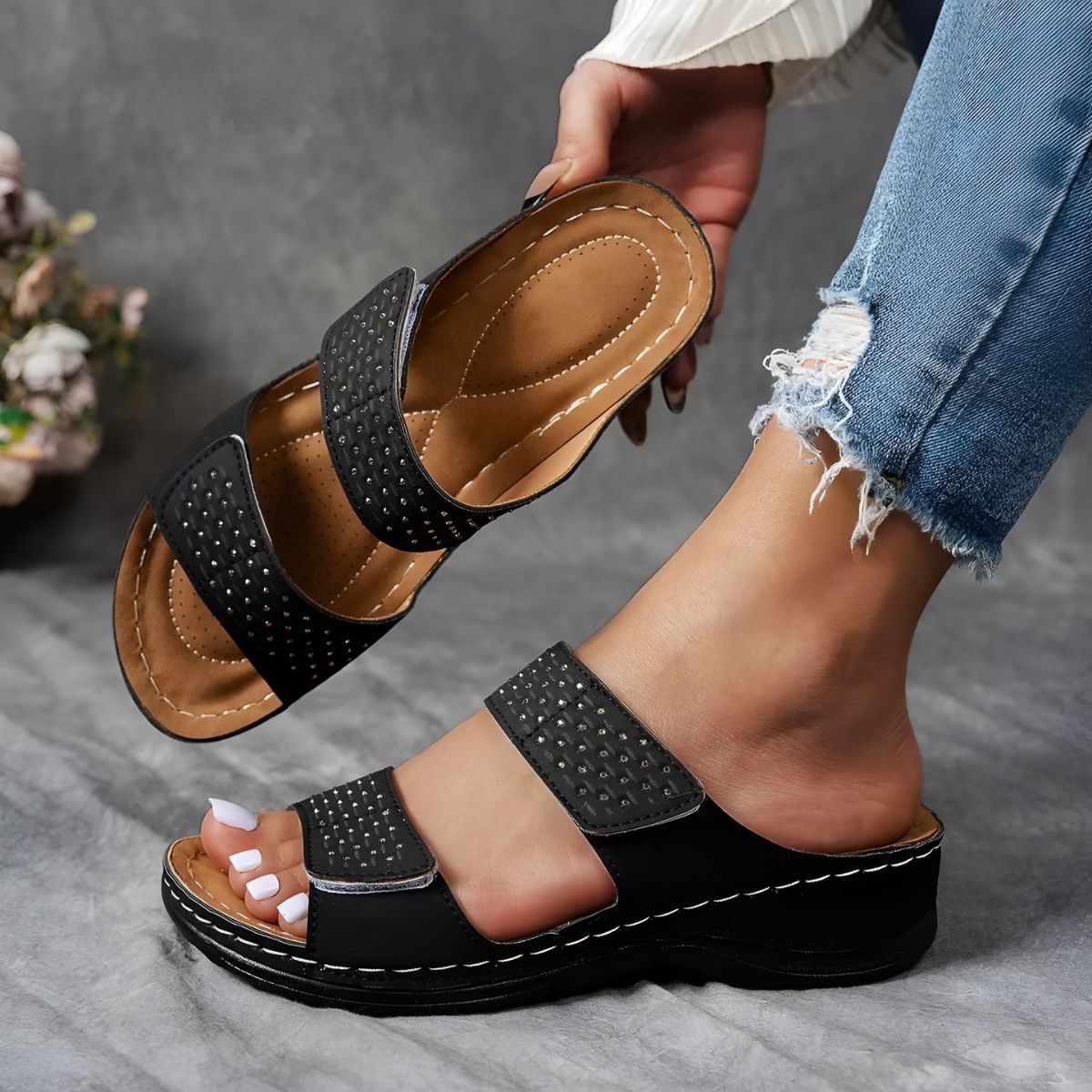 Theodora™ | Elegant Orthopaedic Sandals