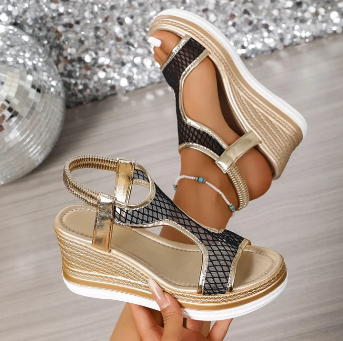 Yvaine™ | Orthopedic Wedge Sandals
