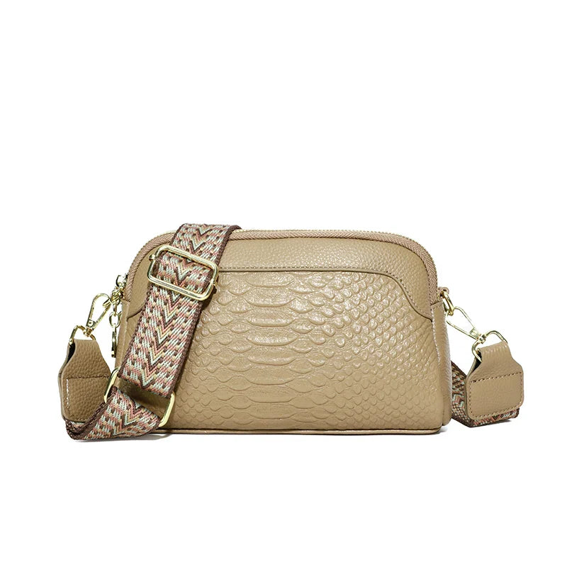 Amara™ | Refined Leather Shoulder Bag
