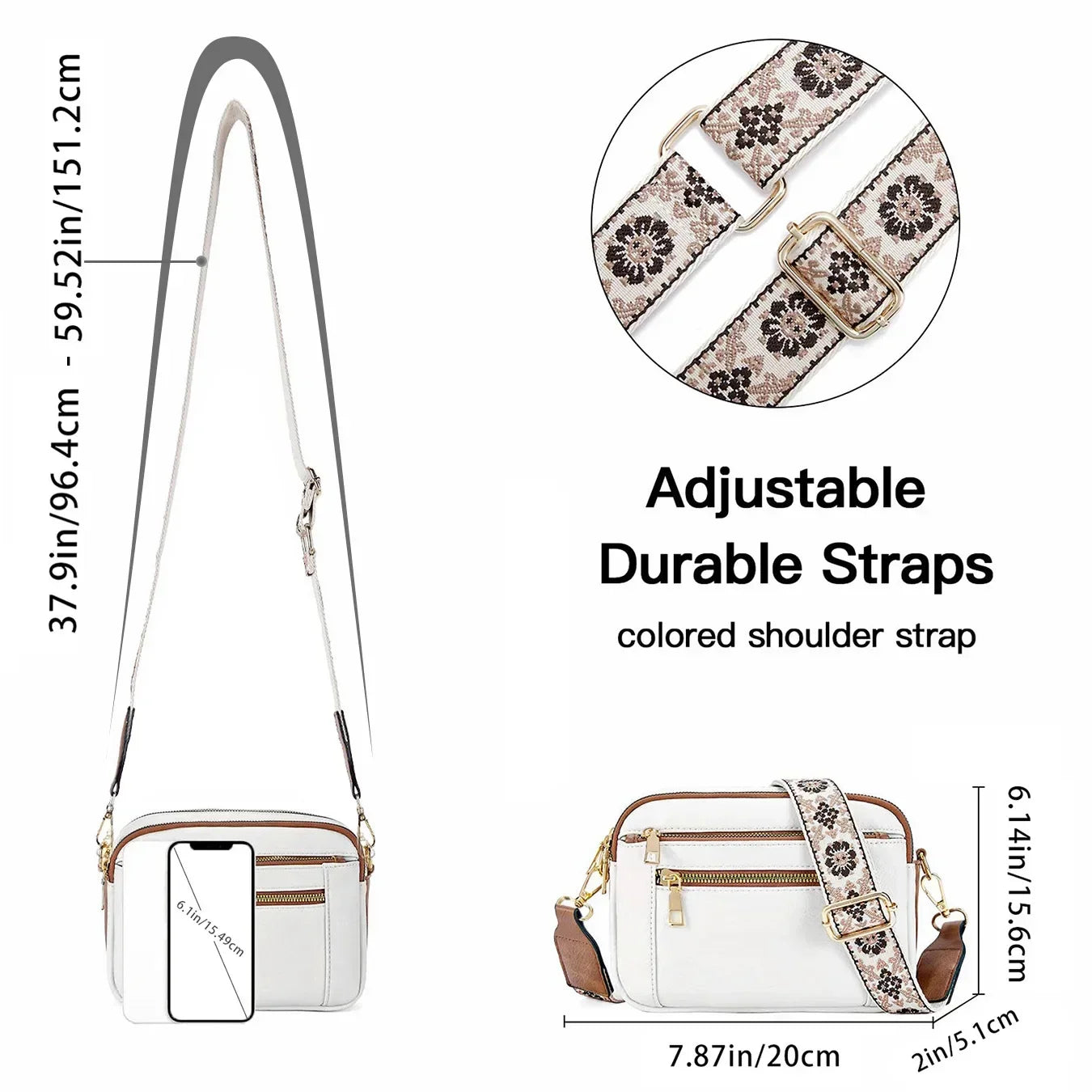 Edith™ | Refined Leather Shoulder Bag