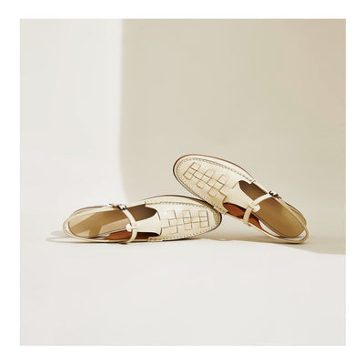 Eliara™ | Woven Charm Sandals