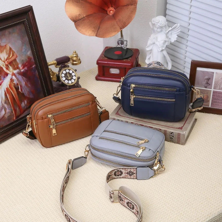 Ayla™ | Refined Leather Shoulder Bag