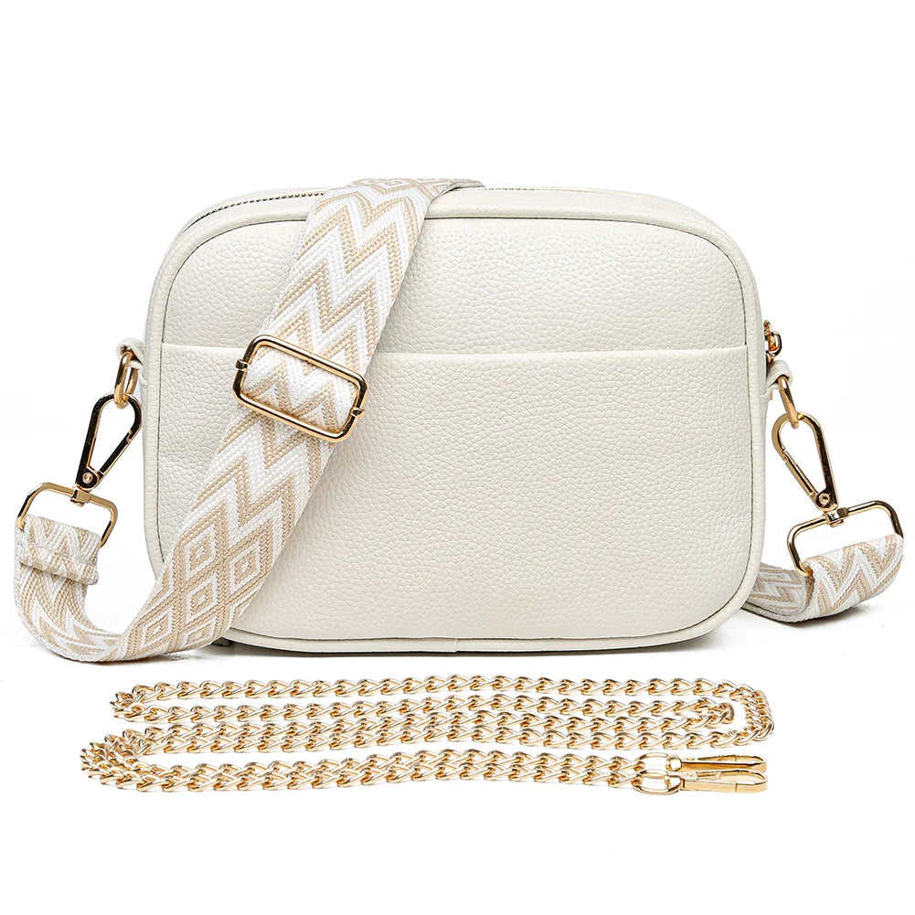 Zara™ | Refined Leather Shoulder Bag