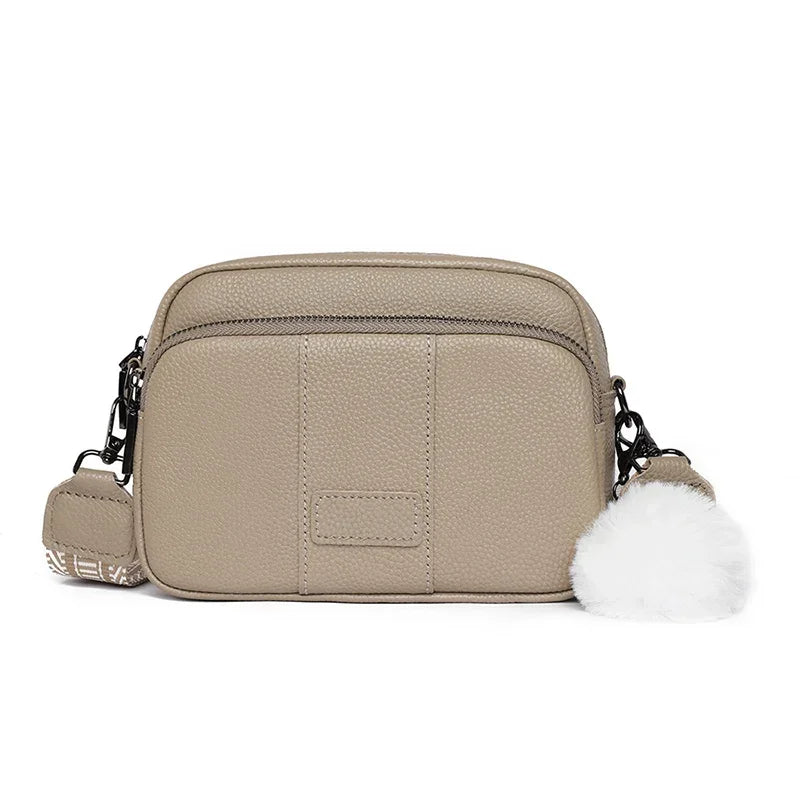 Maeve™ | Refined Leather Shoulder Bag