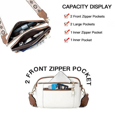 Edith™ | Refined Leather Shoulder Bag