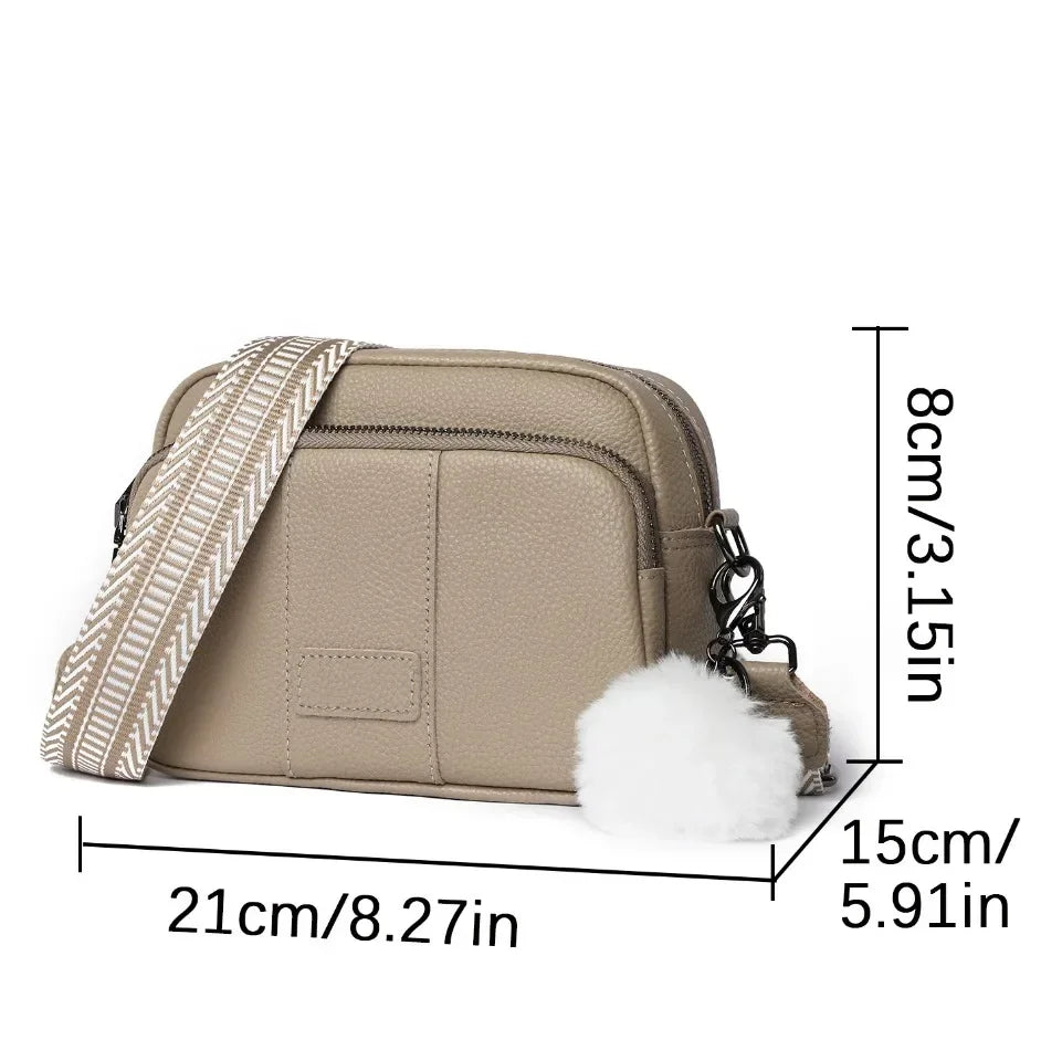 Maeve™ | Refined Leather Shoulder Bag