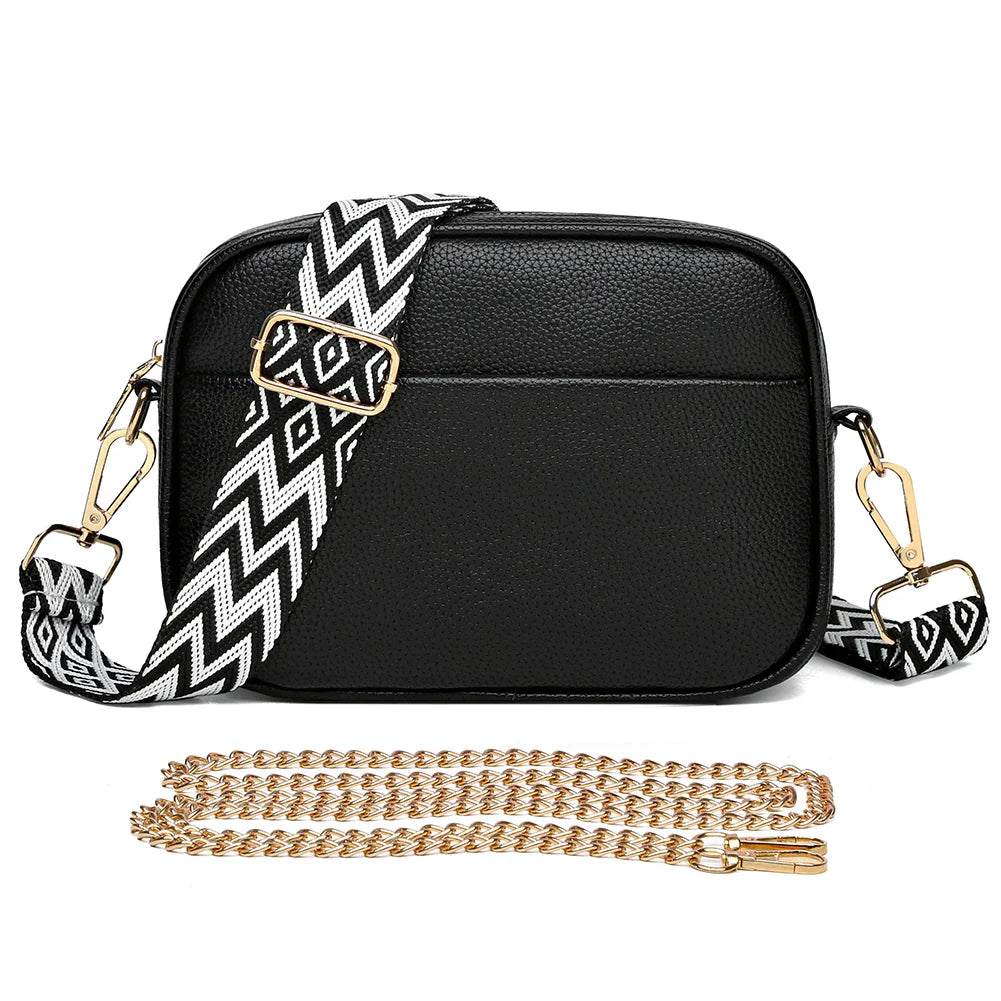 Zara™ | Refined Leather Shoulder Bag