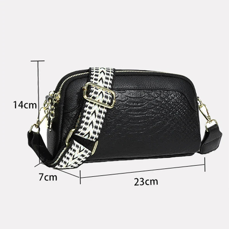 Amara™ | Refined Leather Shoulder Bag
