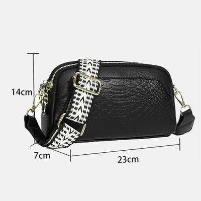 Amara™ | Refined Leather Shoulder Bag