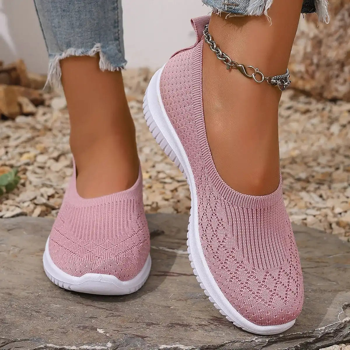 Sofina™ | Anti-Slip Breathable Slip-Ons