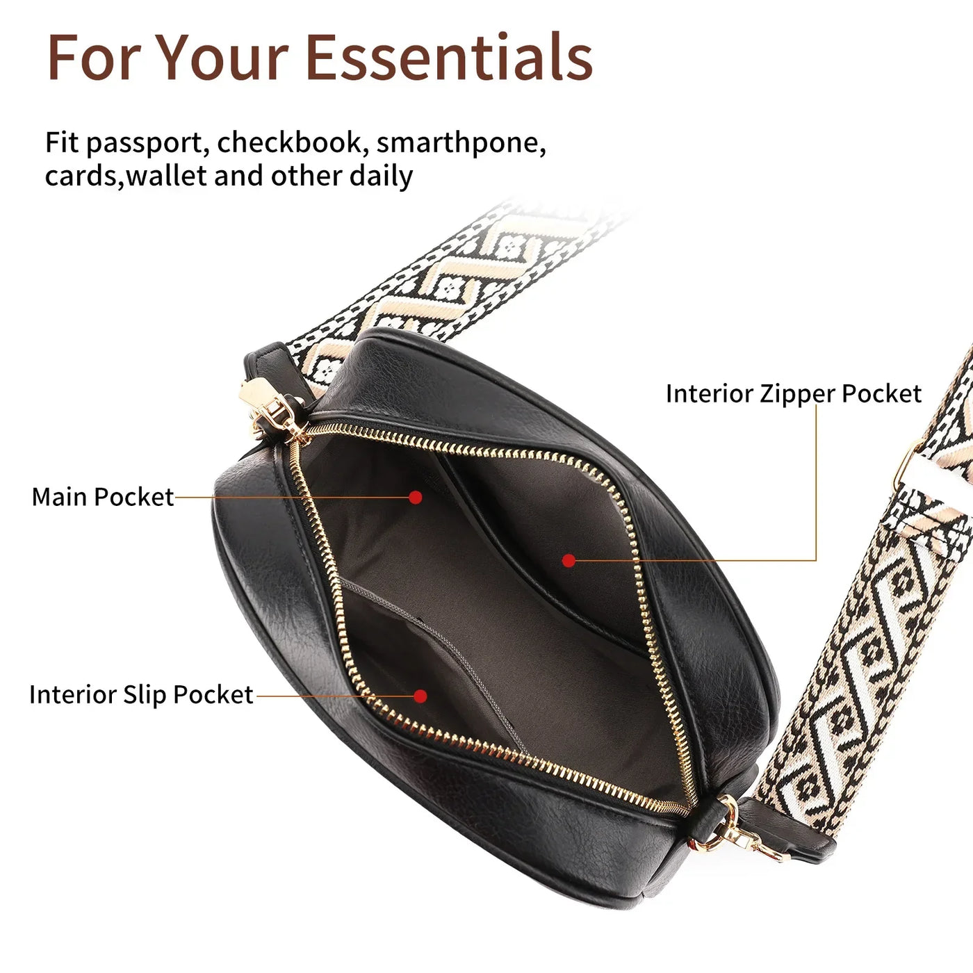 Brooke™ | Refined Leather Shoulder Bag