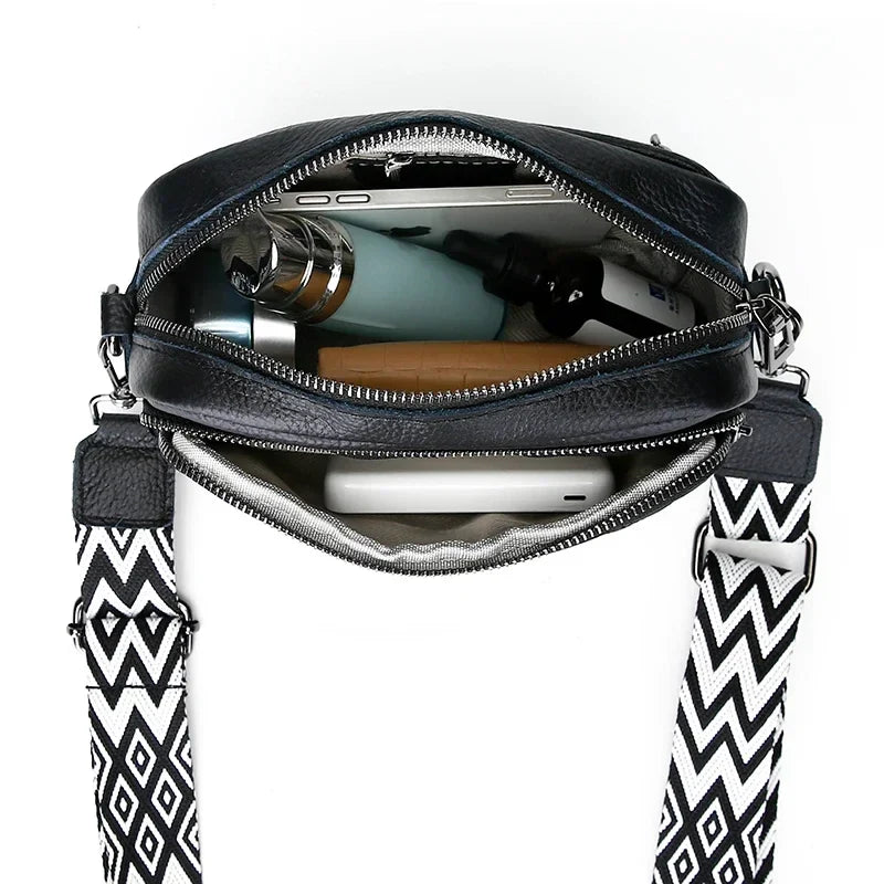 Belle™ | Refined Leather Shoulder Bag