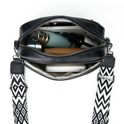 Belle™ | Refined Leather Shoulder Bag