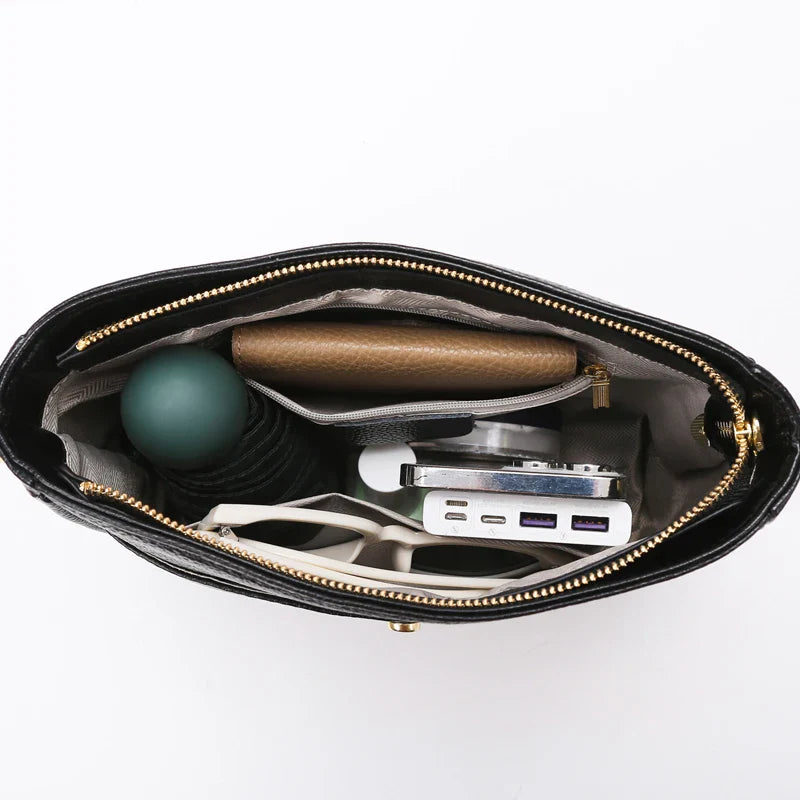 Juliet™ | Refined Leather Shoulder Bag