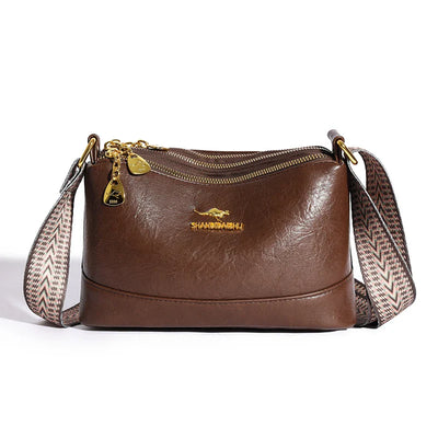 Addison™ | Refined Leather Shoulder Bag