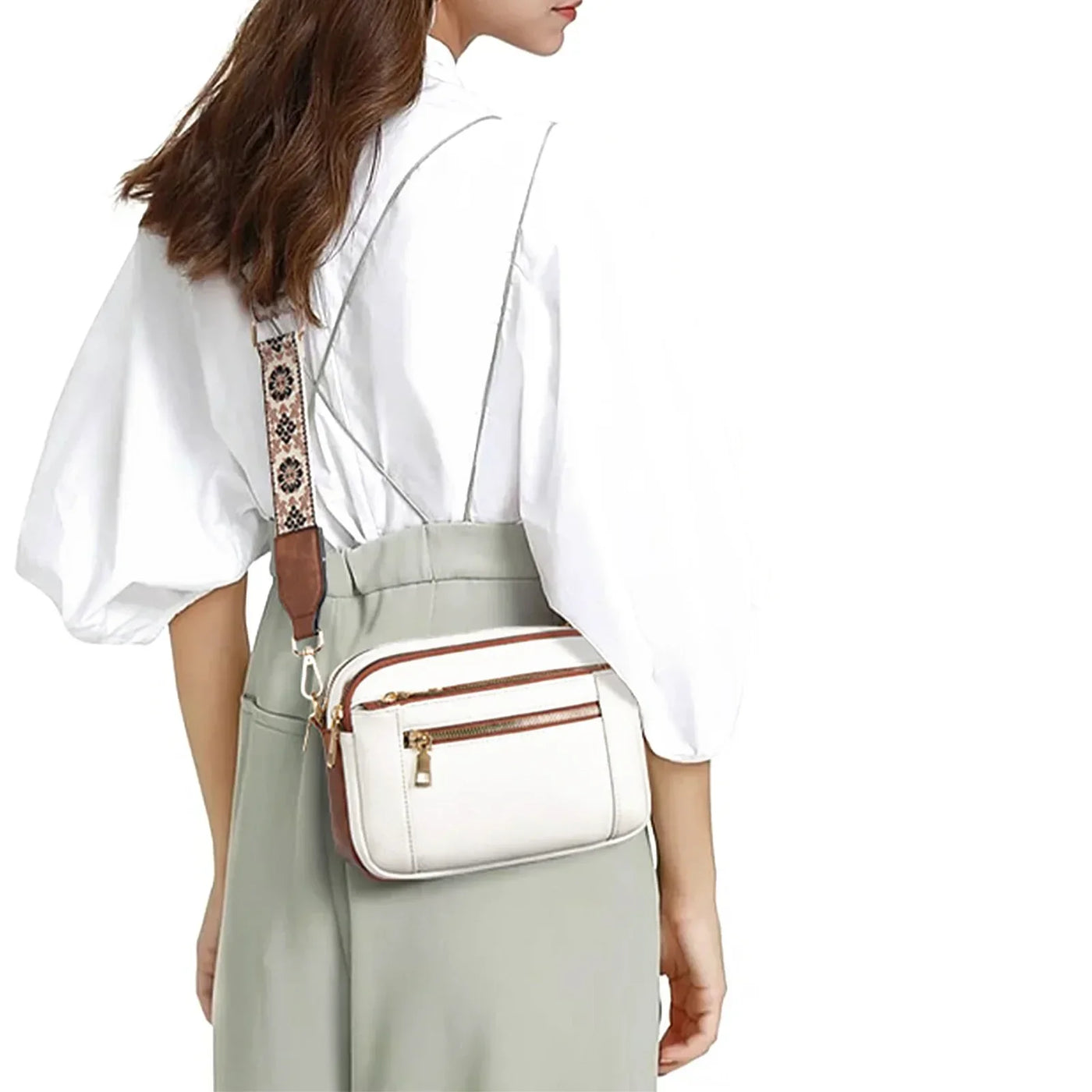 Edith™ | Refined Leather Shoulder Bag